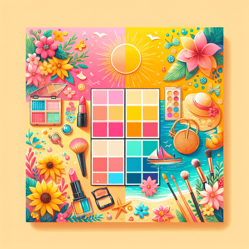 Inspirasi Colour Makeup untuk Musim Panas yang Cerah